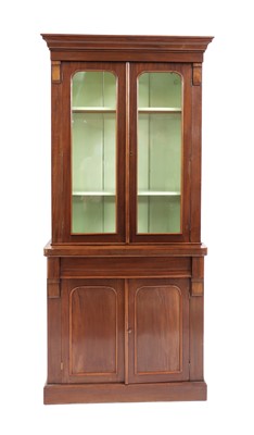 Lot 371 - A Victorian mahogany bookcase