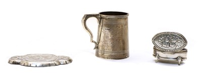 Lot 27 - A silver mug