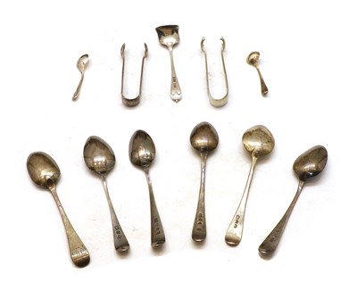 Lot 43 - A collection of silver and silver plate