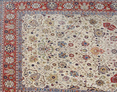 Lot 254 - A Persian wool carpet