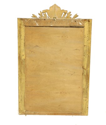 Lot 329 - A gilt framed wall mirror