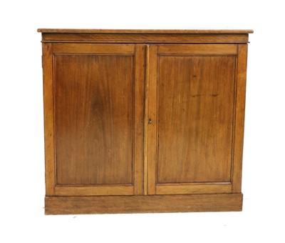 Lot 289 - An early Victorian mahogany side cabinet
