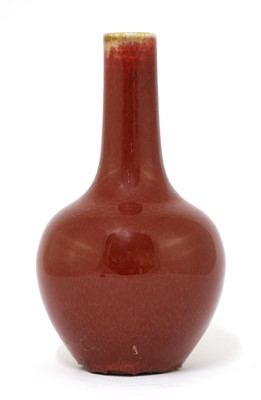 Lot 72 - A Chinese sang-de-boeuf vase