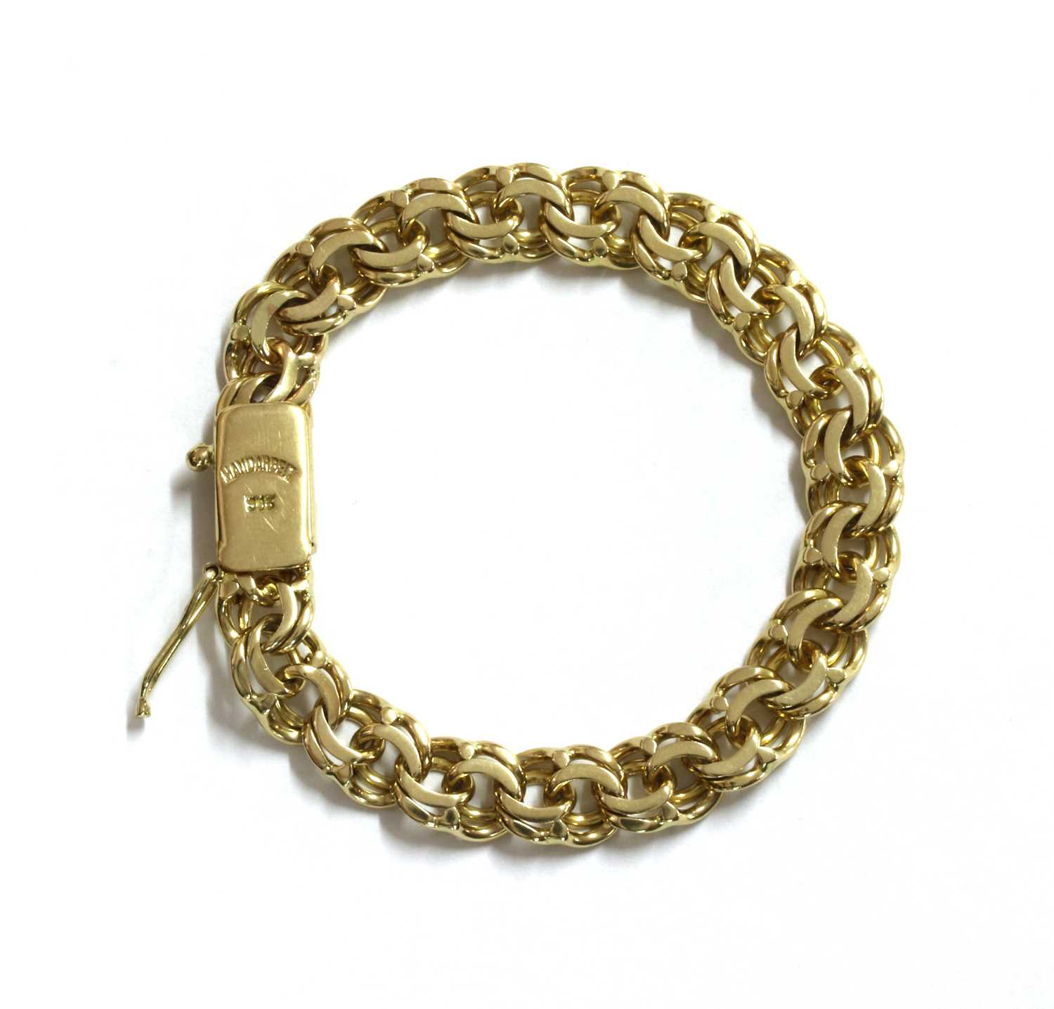Lot 67 - A German gold bracelet