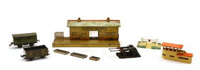 Lot 61A - A large quantity of Marklin & Hornby model railway equipment