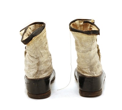 Lot 200 - A pair of Victorian Child's leather boots