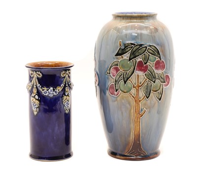 Lot 278 - A Royal Doulton stoneware vase