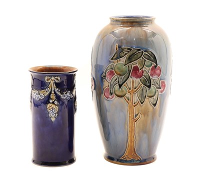 Lot 278 - A Royal Doulton stoneware vase