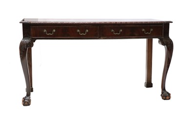 Lot 339 - A mahogany serving table