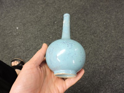 Lot 266 - Three Chinese blue and white vases
