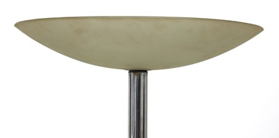 Lot 168 - An Art Deco chrome and Bakelite standard lamp