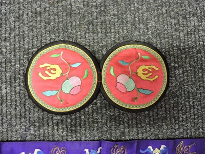 Lot 148 - A collection of Chinese embroideries
