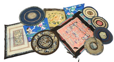 Lot 131 - A collection of Chinese embroideries