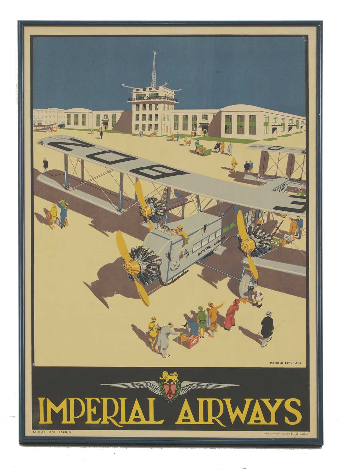 Lot 202 - 'Imperial Airways' poster