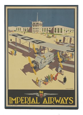 Lot 202 - 'Imperial Airways' poster