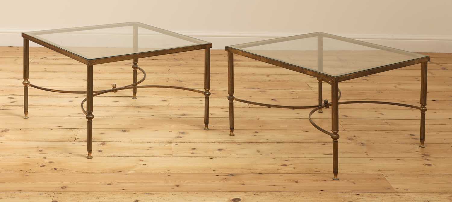 Lot 275 - A pair of Maison Jansen-type occasional tables