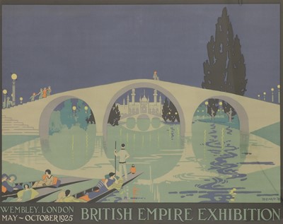 Lot 179 - A 'British Empire Exhibition' poster