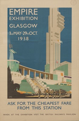 Lot 228 - An 'Empire Exhibition Glasgow 1938' poster