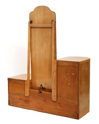 Lot 195 - An Art Deco maple dressing table