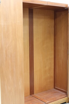 Lot 363 - An Art Deco maple wardrobe