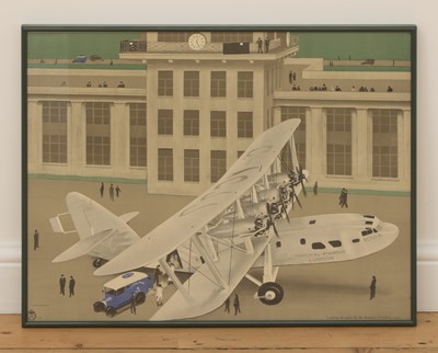 Lot 203 - A GPO Imperial Airways poster