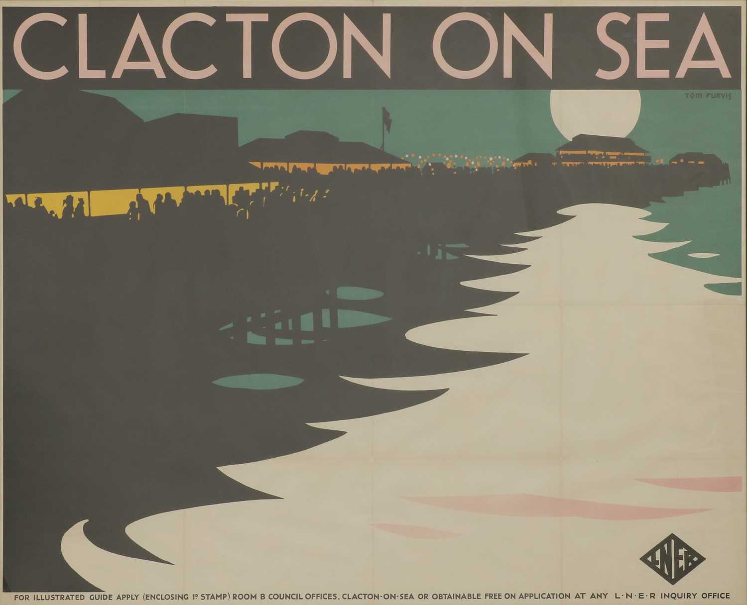 Lot 180 - An LNER travel poster: 'Clacton-on-Sea’