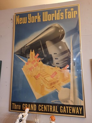 Lot 201 - 'New York World's Fair, Thru Grand Central Gateway'