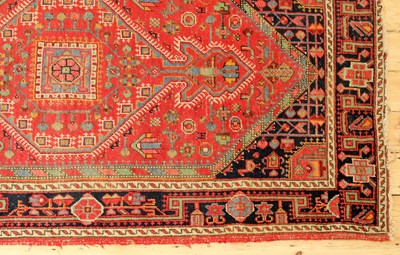 Lot 283 - A Persian wool rug