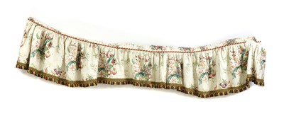 Lot 309 - A pair lined and interlined silk curtains by Allan Vaughan Ltd of Malvern