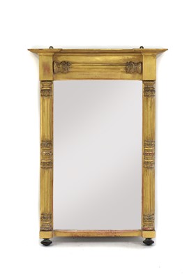 Lot 382 - A Regency giltwood pier mirror