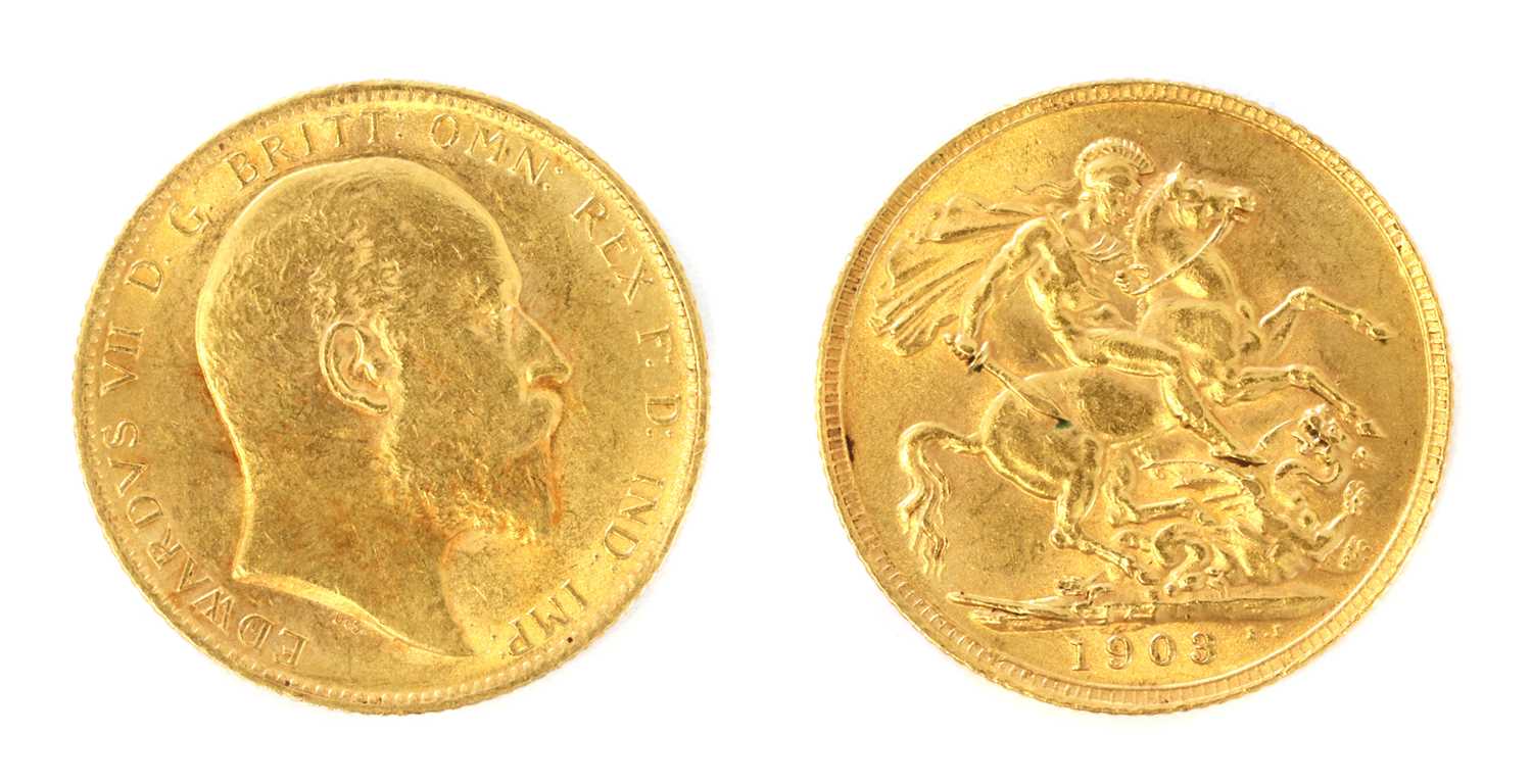 Lot 37 - Coins, Greta Britain, Edward VII (1901-1910)