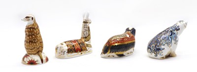 Lot 184 - A collection of Royal Crown Derby paperweights