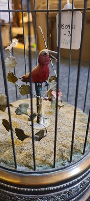 Lot 120 - A singing bird automaton