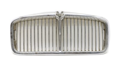 Lot 357 - A Jaguar car chrome radiator grille