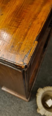 Lot 250 - A 19th century mahogany open dwarf bookcase
