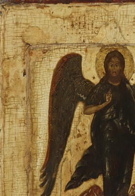 Lot 81 - An icon of St John the Forerunner