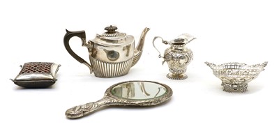 Lot 4 - Five early 20th century silver items