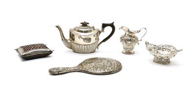 Lot 4 - Five early 20th century silver items
