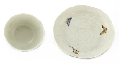 Lot 40 - A Chinese famille rose cup and saucer