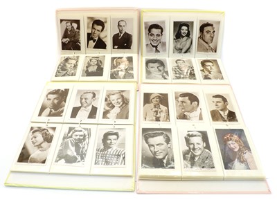 Lot 154 - Four albums of 1940's/50's film stars