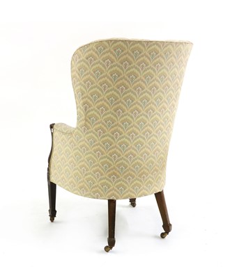 Lot 365 - An Edwardian mahogany armchair