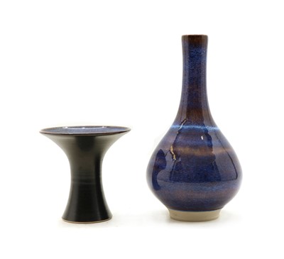 Lot 341 - A Ceramics Annegret Ostberg studio pottery vase of globular form
