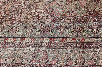 Lot 57 - A rare antique Persian Laver carpet