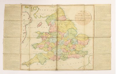 Lot 8 - WALLIS, John: New Geographical Game, exhibiting a Tour Through England & Wales.