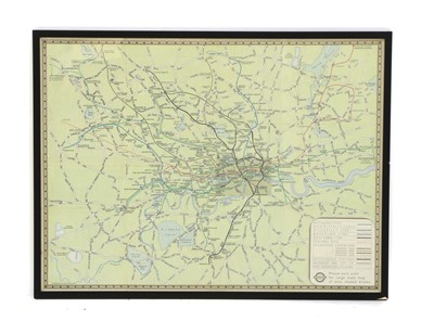 Lot 221 - A London Underground Transport Map