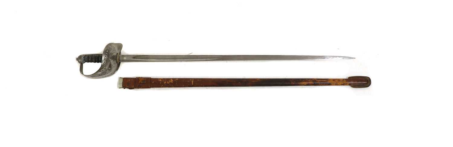 Lot 17 - An 1897 pattern infantry officer's sword