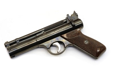 Lot 44 - A 22 Webley 'Senior' air pistol no. 1624