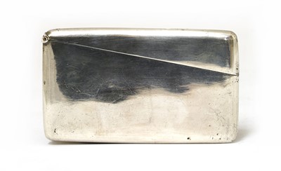 Lot 143 - A Chinese silver card case