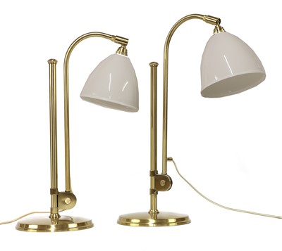 Lot 627 - A pair of contemporary Bestlite lamps