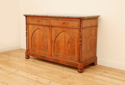 Lot 272 - A mahogany side cabinet